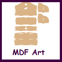 DDBD Dutch Doobadoo MDF art