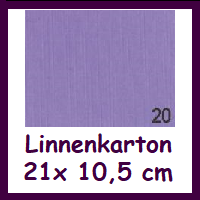 Foliart Linnenkarton 21 x 10,5 cm