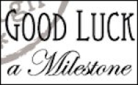 CS 0884 MD @ Clear stamp good luck
