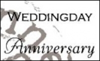 CS 0886 MD @ Clear stamp weddingday-anniversary UK