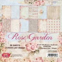 Big paper pad 12x12 Rose Garden - CPB-RG30