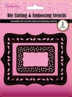 Die cutting & embossing stencil frame 5 (CT22812)