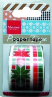 Paper tape Cristmas red-green (PT2308)