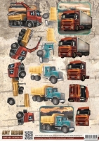 CD10848 Vintage Vehicles - Trucks