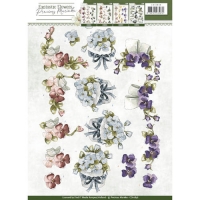 CD10856 Fantastic Flowers - Violets