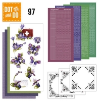 Dot and Do 97 - Purple Flowers
