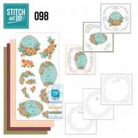 STDO098 Stitch and Do 98 Floral Birdcages