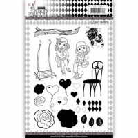 YCCS10047 Clear Stamps - Yvonne Creations- Pretty Pierrot 2