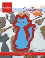 LR 0432 Creatables stencil kitty