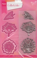 Collectables set Flowers and leaf - COL 1304