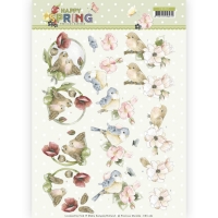 CD11262 Precious Marieke - Happy Spring - Happy Birds