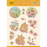 CD11338 Jeanines Art - Buzzing Bees - Working Bees