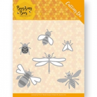 JAD10076 Jeanines Art - Buzzing Bees - Set of Bugs