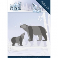 ADD10195 - Dies - Amy Design - Winter Friends - Polar Bears