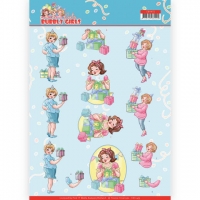 CD11475 - Yvonne Creations - Bubbly Girls - Party - Decorating