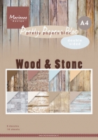 PK9170 Pretty Papers bloc DZ Wood Stone