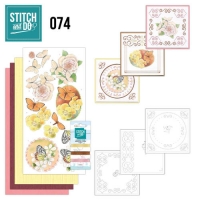 STDO074 Stitch and Do 74 Vlinders en Bloemen