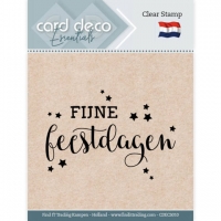 CDECS010 Card Deco Essentials - Clear Stamps - Fijne Feestdagen