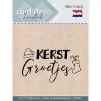 CDECS012 Card Deco Essentials - Clear Stamps - Kerst Groetjes