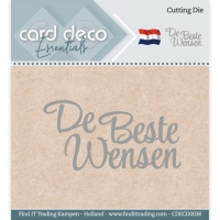 CDECD0038 Card Deco Essentials - Cutting Dies -De Beste Wensen