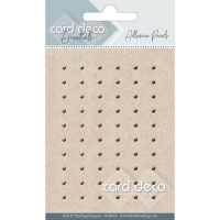 CDEAP003 Card Deco Essentials Adhesive Pearls Brown