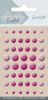CDEED012 Card Deco Essentials Enamel Dots Bright Pink