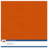 #59 Card Deco Linnenkarton 30,5 x 30,5 Herfst Oranje