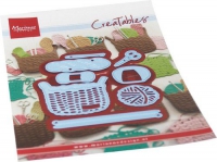 LR0689 Marianne Design Creatable Wol mand