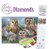 DDD1026 Dotty Designs Diamonds - Romantic Owls