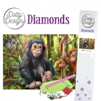 DDD1027 Dotty Designs Diamonds - Monkeys