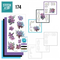 STDO174 Stitch and Do 174 Yvonne Creations - Graceful Flowers