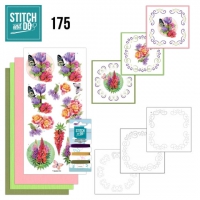 STDO175 Stitch and Do 175 Jeanine's art - Perfect Butterfly Flowers
