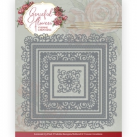 YCD10260 Yvonne Creations - Graceful Flowers - Graceful Square