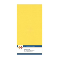 #05 Card Deco Linnenkarton - 10 vel - Vierkant - Oker geel