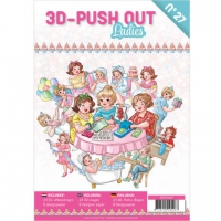 3DPO10027 3D Push Out book 27 - Ladies