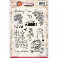 YCCS10071 Clear Stamps - Yvonne Creations - Wedding