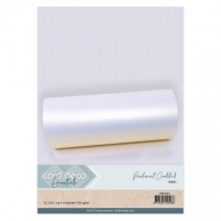 CDEPC001 Card Deco Essentials Pearlescent Cardstock White -  10 vel A4