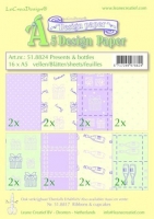 Design papier ass A5 presents & bottles 51.8824