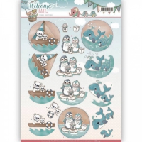 CD11117 - Yvonne Creations - By The Sea Welcome Baby