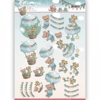 CD11116 - Yvonne Creations - In The Air Welcome Baby