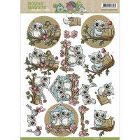 CD10871 Yvonne Creations - Moving Madness - Owls