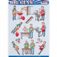 CD11329 Yvonne Creations - Big Guys - Backyard BBQ