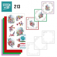 STDO213 Stitch and Do 213 - Yvonne Creations - Landscape Field Bouquet