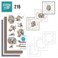 STDO215 Stitch and Do 215 - Amy Design - Blue Birds