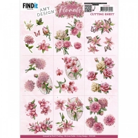 CD12106 Amy Design - Pink Florals - Mini
