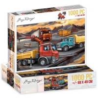 ADPZ1015 Puzzel 1000 pc -Lorries - Jigsaw Puzzle By Amy Design