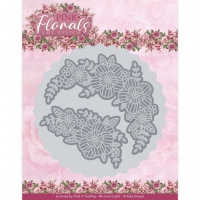 ADD10310 Amy Design - Pink Florals - Big Floral Circle