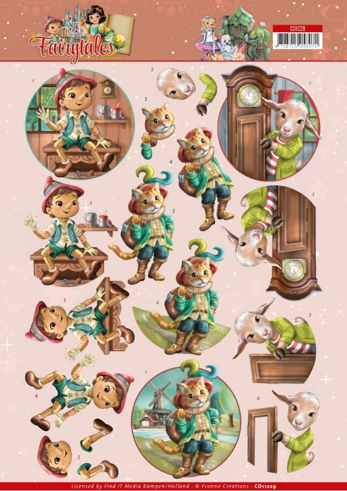 CD11229 Yvonne Creations - Fairytales -  Living In A Fairytale