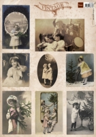 VK9537 Marianne Design - Vintage Christmas Cards 1