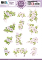 SB10985 Push out Sheet - Precious Marieke - Purple Blossom - Amethyst